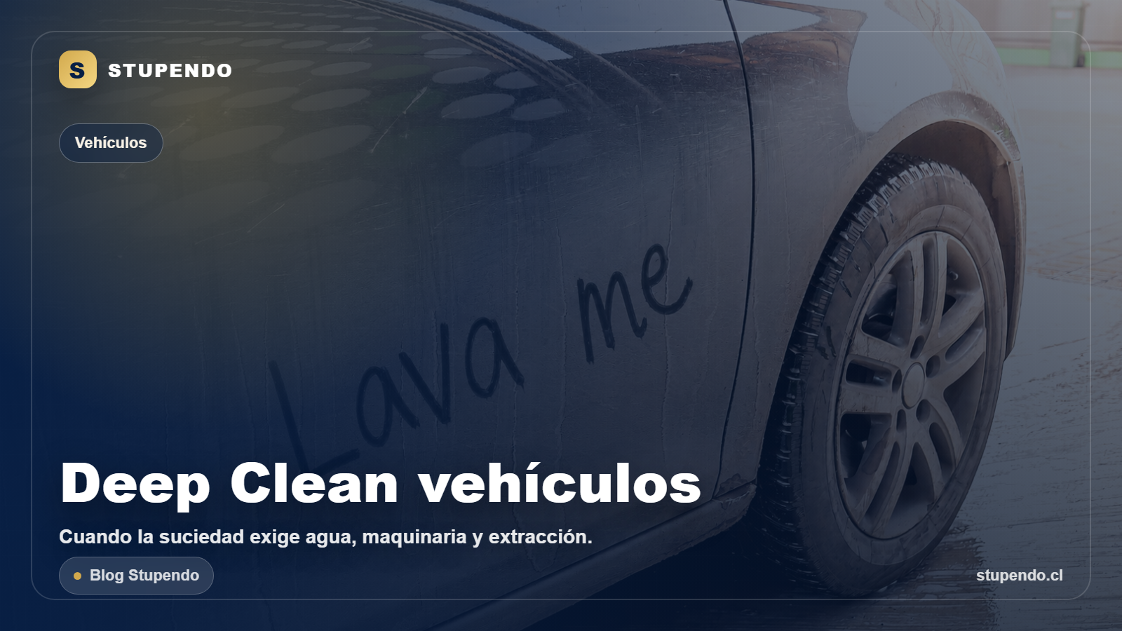 Deep Clean veh&iacute;culos: cuando conviene