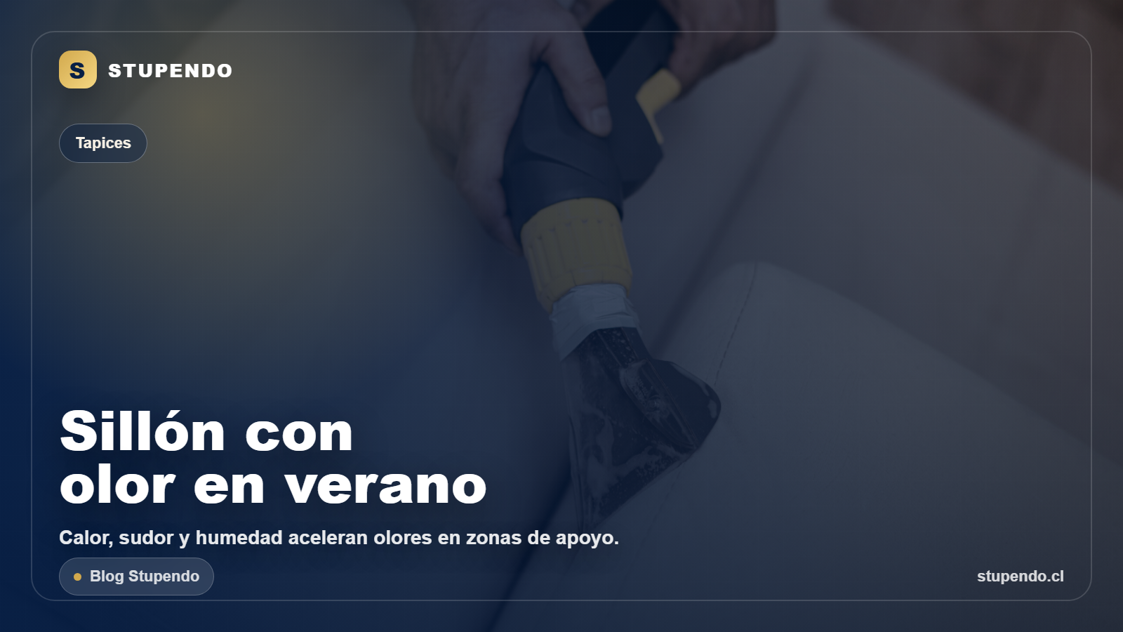 C&oacute;mo evitar que un sill&oacute;n huela mal en verano