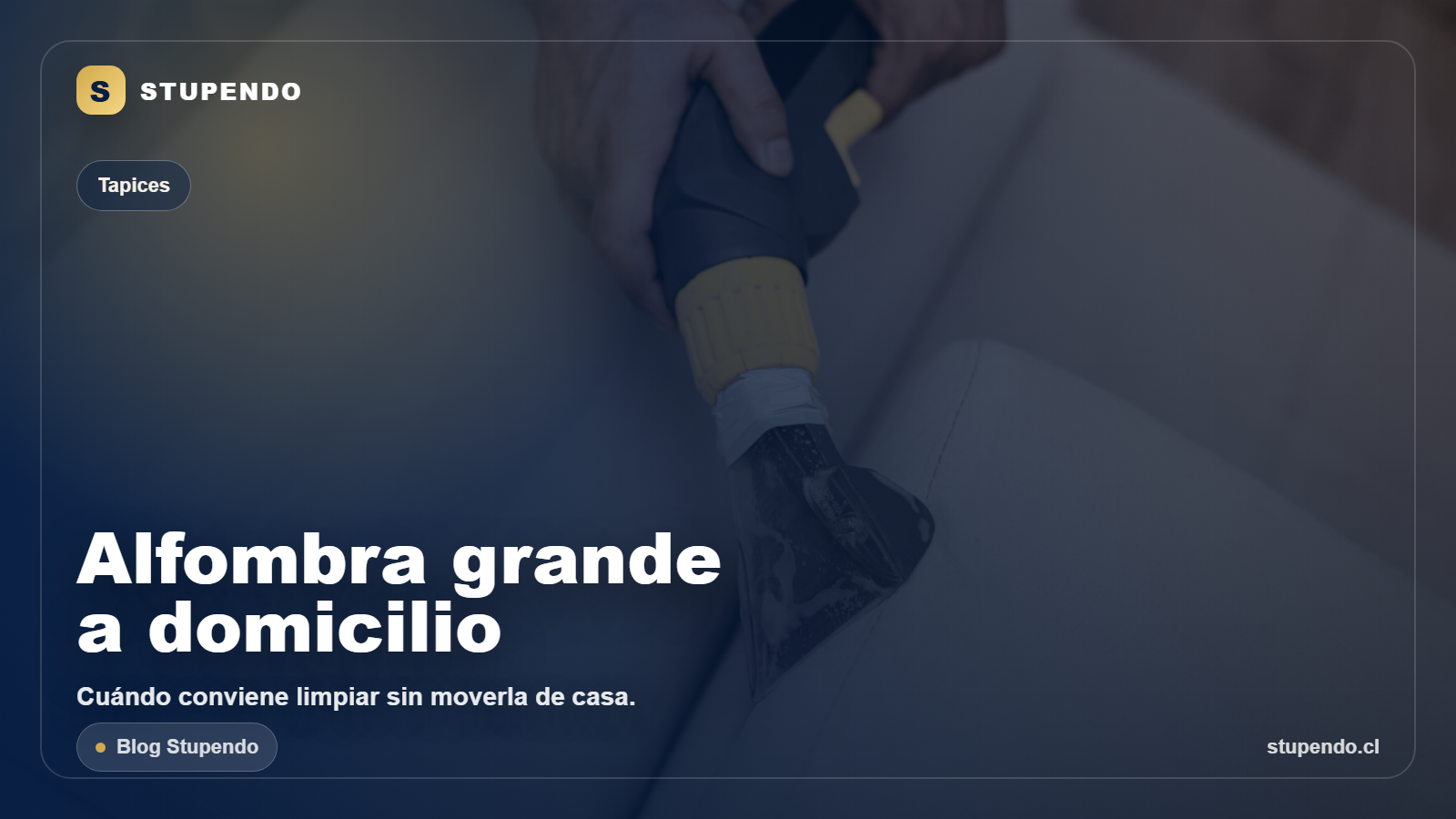 Cuando lavar una alfombra grande a domicilio