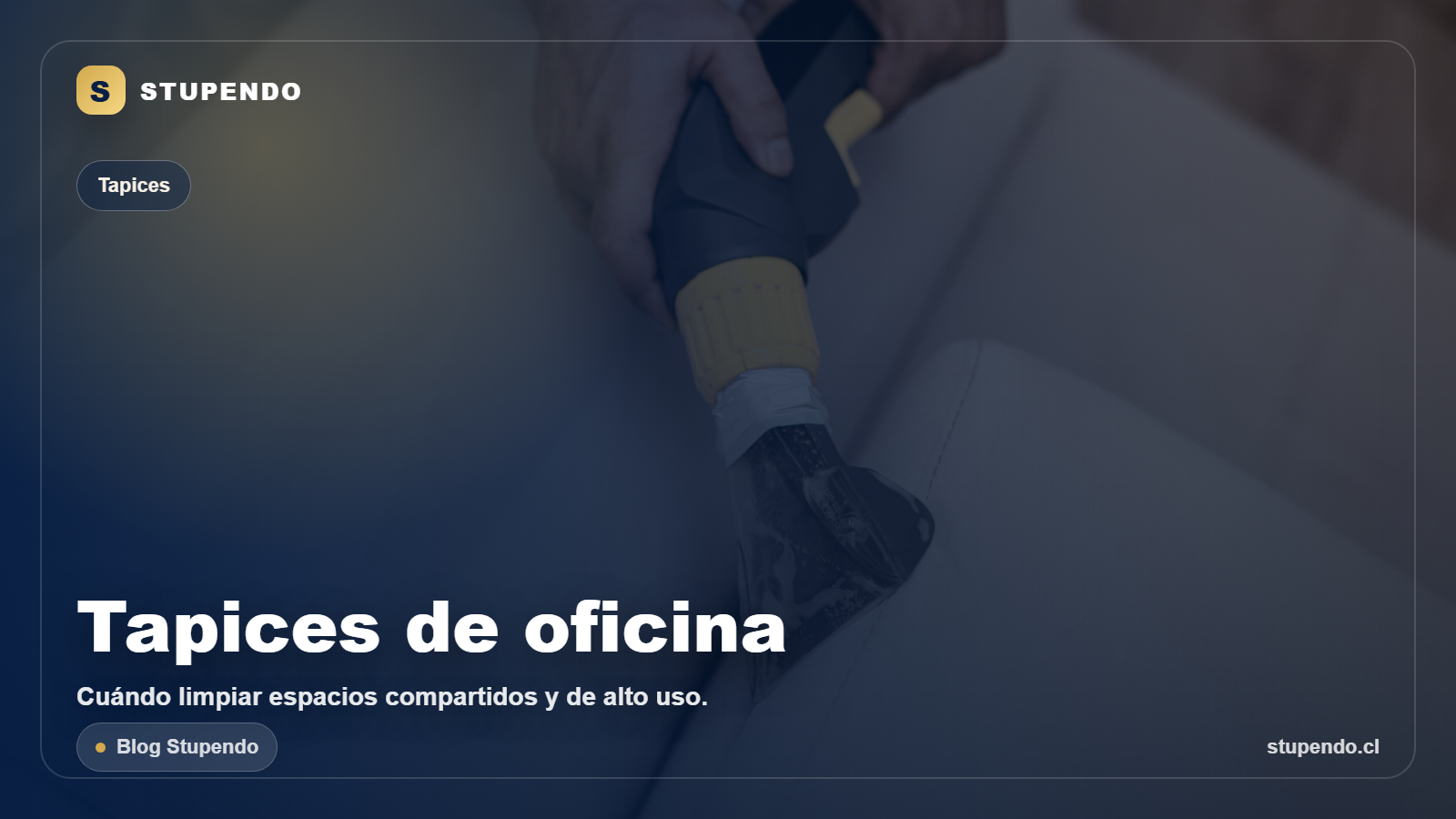 Tapices de oficina: cuando hacer limpieza