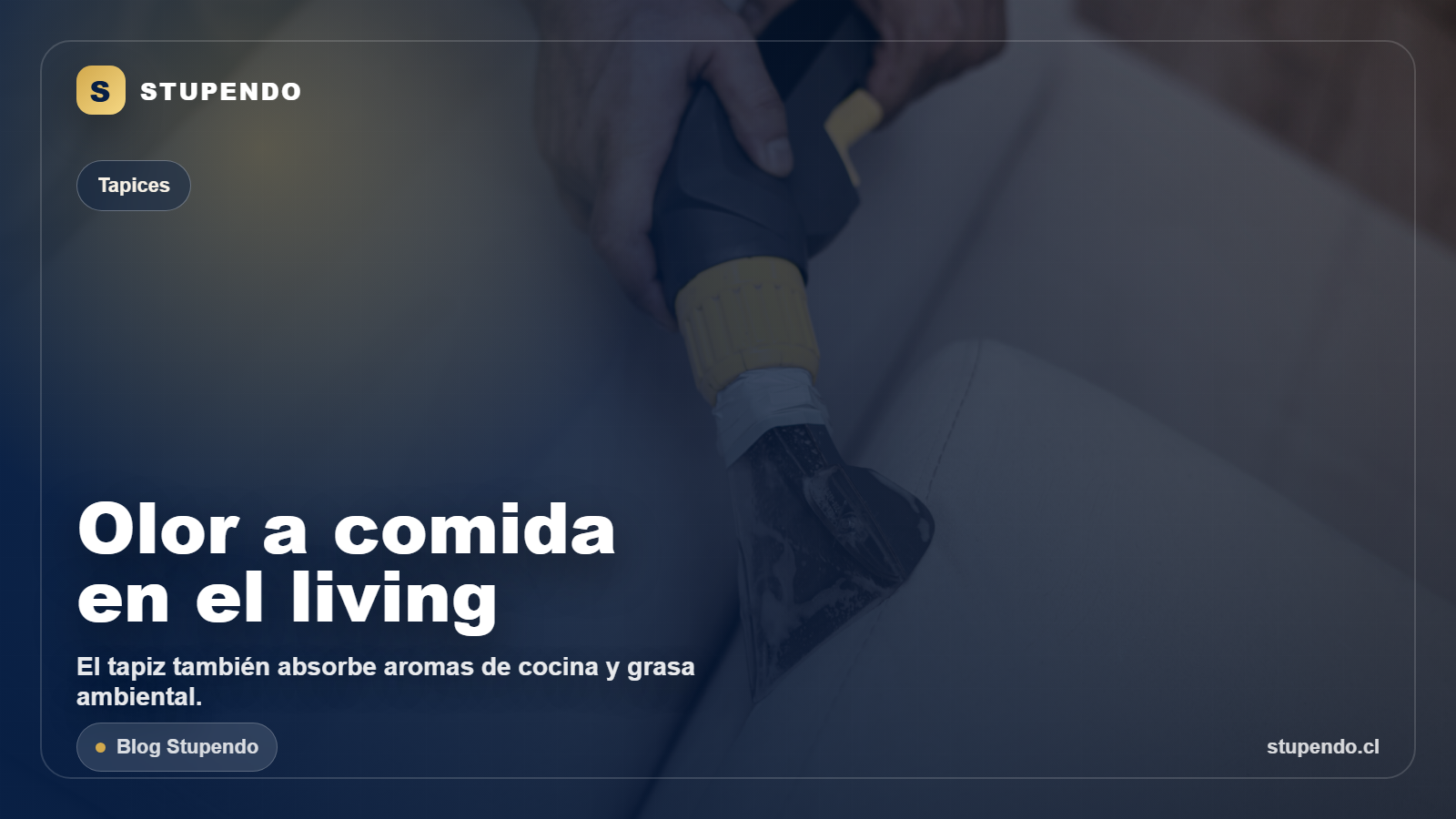Olor a comida en el living: c&oacute;mo reducirlo